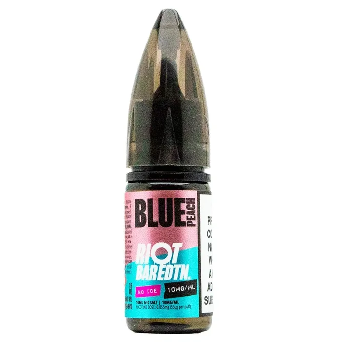 Blue Peach BAR EDTN 10ml Nic Salt By Riot Squad