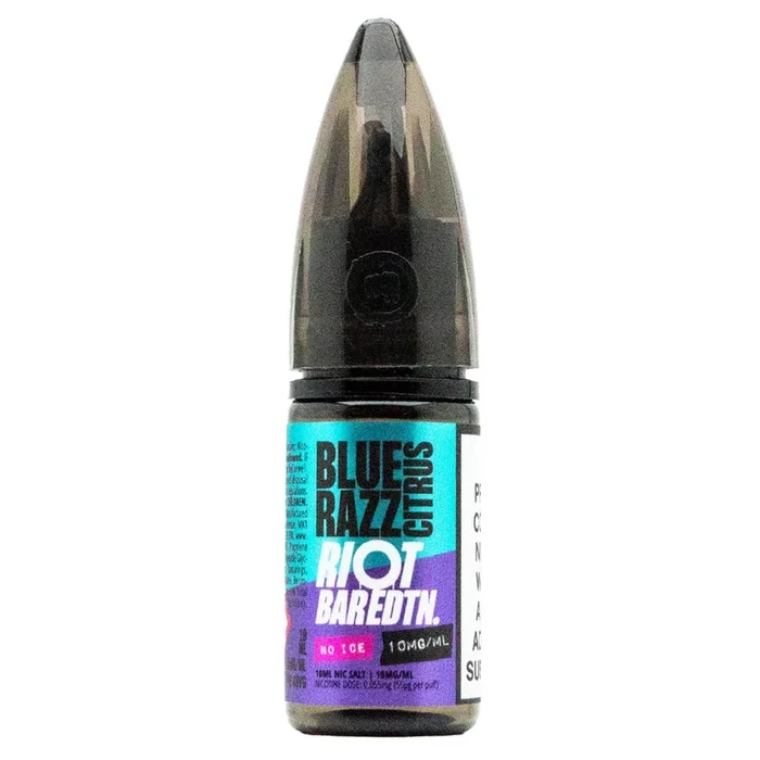 Blue Razz Citrus BAR EDTN 10ml Nic Salt By Riot Squad