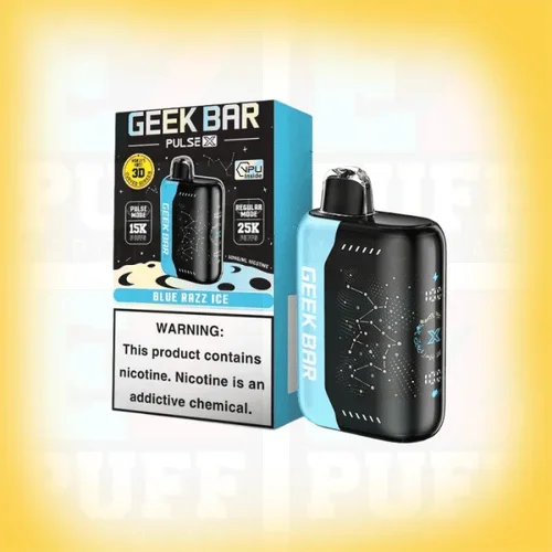 Blue Razz Ice – Geek Bar Pulse X – 25,000 Puff Disposable Vape