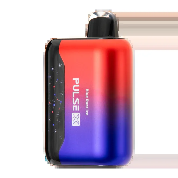 Blue Razz Ice Geek Bar Pulse X 25K Puffs – Disposable Vape (Patriot Edition)