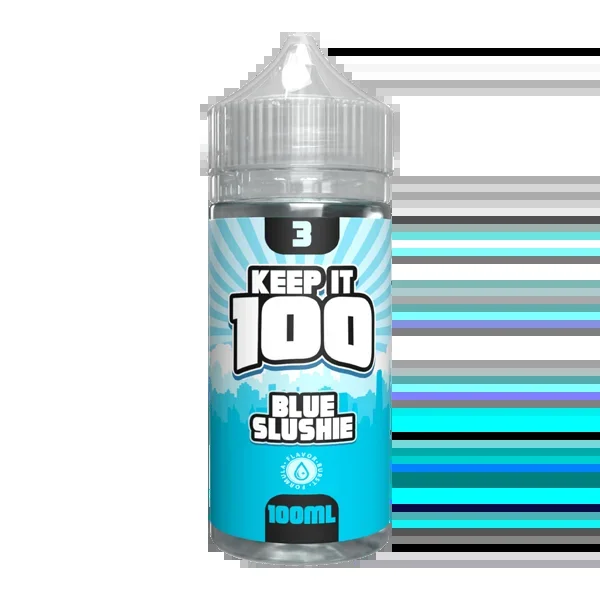 Blue Slushie Keep It 100 Nixodine Juice