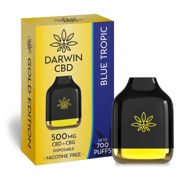 Blue Tropic CBD+CBG Disposable