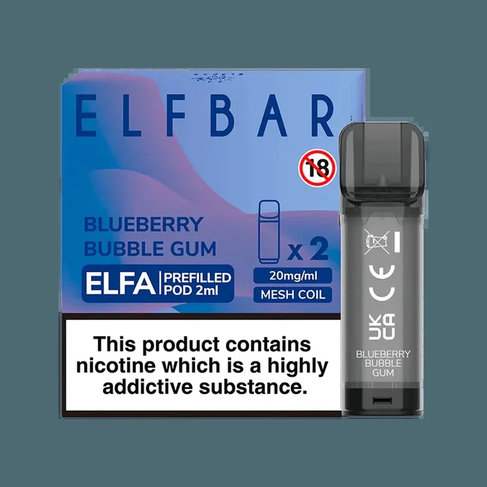 Blueberry Bubblegum Elfa Pods (2 Pack)