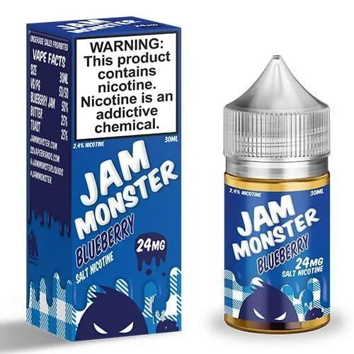 Blueberry By Jam Monster – Salt Nicotine – 30ml (TFN)