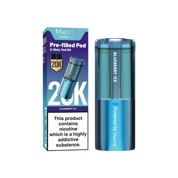 Blueberry Ice – Maxfel Twinkle Ultra 20K Refill Pods