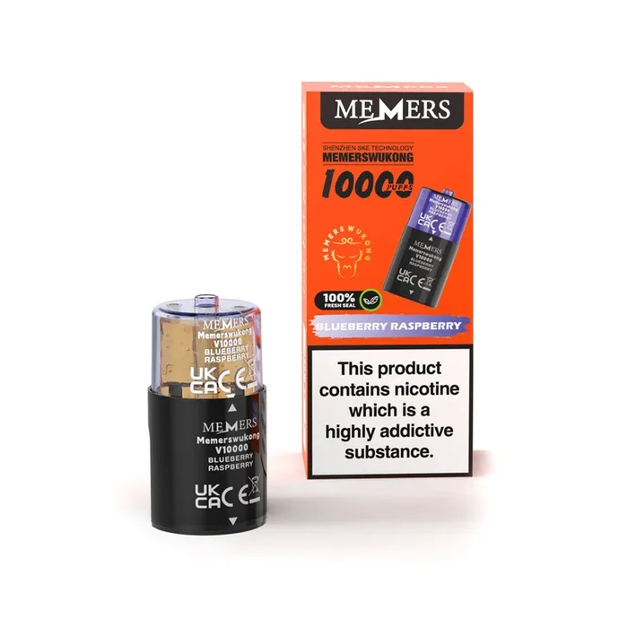 Blueberry Raspberry – Memers Wukong V10000 Replacement Pods