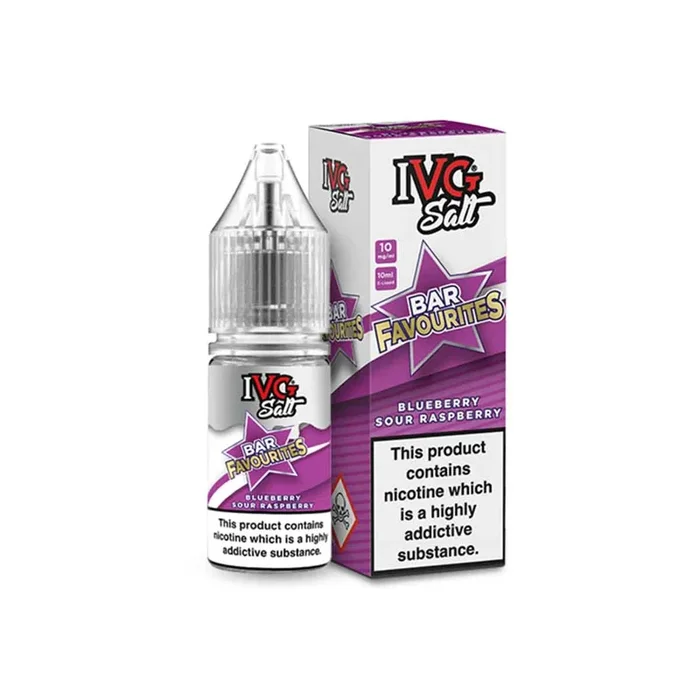 Blueberry Sour Raspberry Nic Salt by Bar Favourites IVG