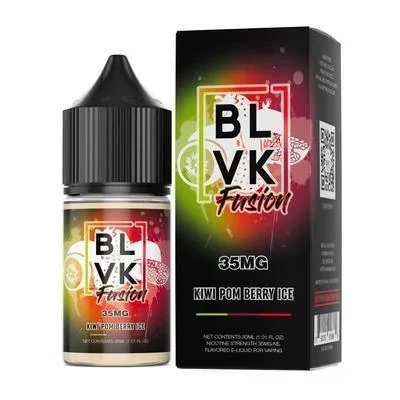 BLVK Fusion Kiwi Pom Berry Ice Saltnic 30ml