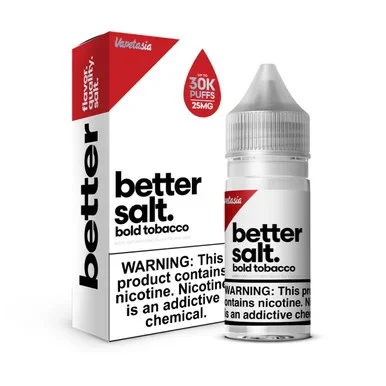 Bold Tobacco 30ml E-Juice | Better Salt