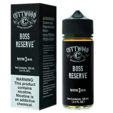 Boss Reserve | Cuttwood | 120ml (New Chubby Bottle)