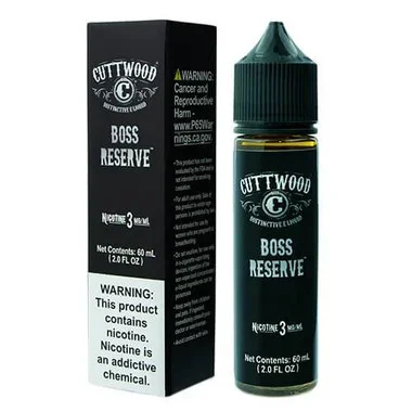 Boss Reserve | Cuttwood | 60ml (New Chubby Bottle)