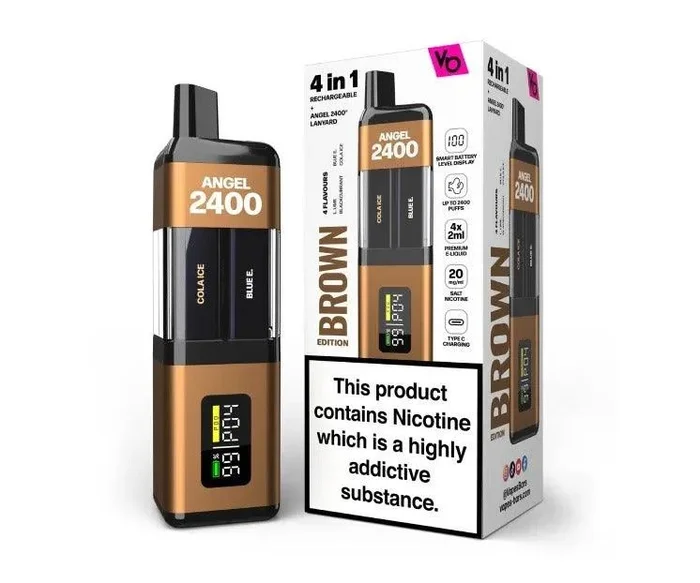 Brown Edition (Multi Flavour) 2400 Prefilled Pod Kit