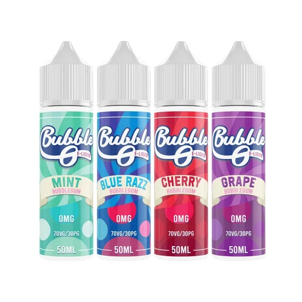 Bubble O – 50ml Shortfill 0mg (70VG/30PG)
