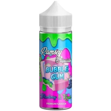 Bubblegum Blueberry & Kiwi E Liquid 100ml by Ramsey