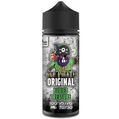 Buried Treasure E Liquid 100ml by Old Pirate Original