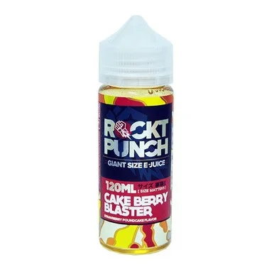 Cake Berry Blaster E Liquid 100ml Shortfill By Rockt Punch