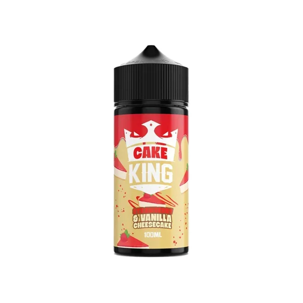 Cake King – 100ml Shortfill 0mg (70VG/30PG)