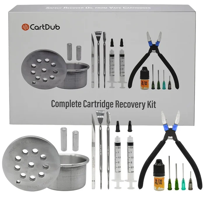 CartDub COMPLETE Vape Cart Oil Removal Kit