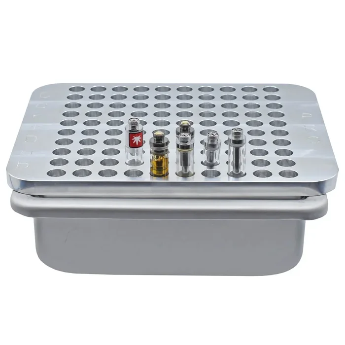 CartDub PRO 100 Slot Vape Cart Oil Removal Plate & Catch Tray