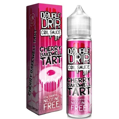 Cherry Bakewell Tart E Liquid 50ml by Double Drip Coil Sauce