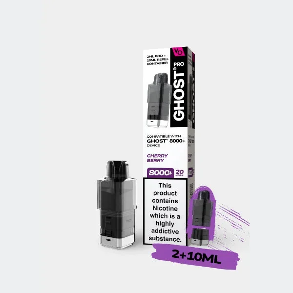 Cherry Berry – Ghost Pro 8000+ Refill Pods