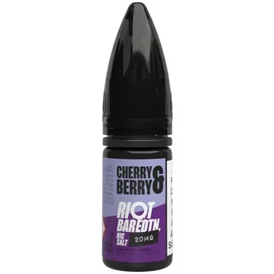 Cherry Berry Bar EDTN Nic Salt E Liquid 10ml by Riot Squad