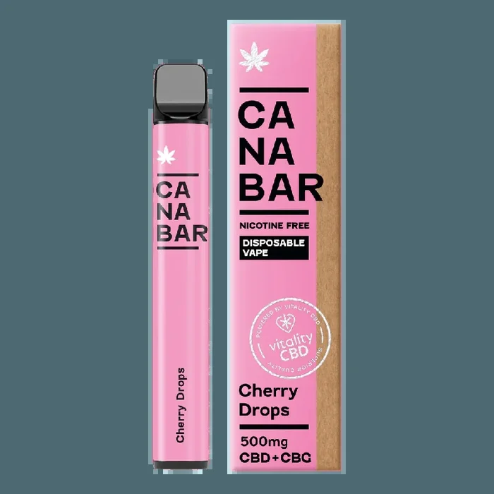 Cherry Drops CBD Disposable Vape 500mg