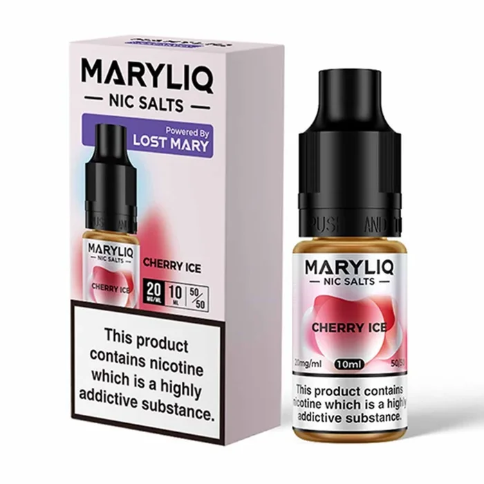 Cherry Ice Nic Salt by Lost Mary MaryLiq