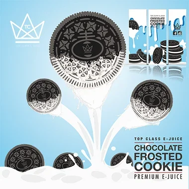 Chocolate Frosted Cookie | Top Class Ejuice | 60ml (closeout)