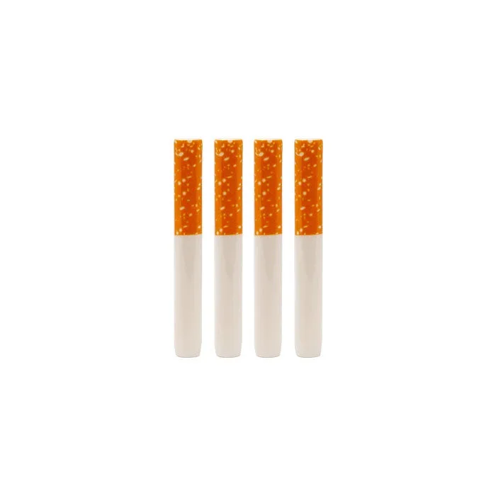 Cigarette Look 2″ One Hitter Ceramic Bat