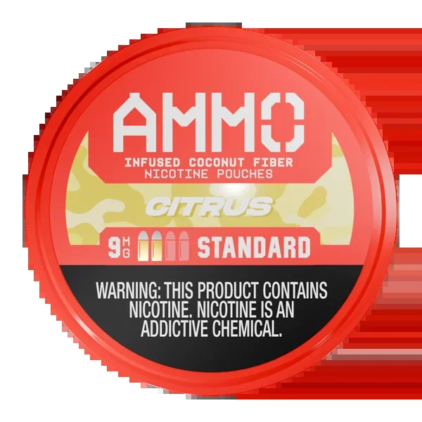 Citrus AMMO Nicotine Pouches