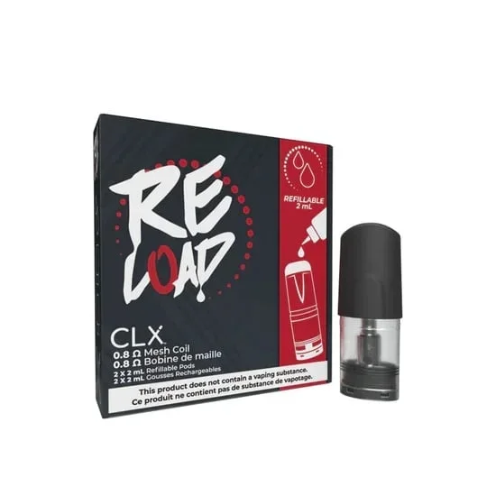 CLX Reload – Refillable STLTH Pod (2 pack)