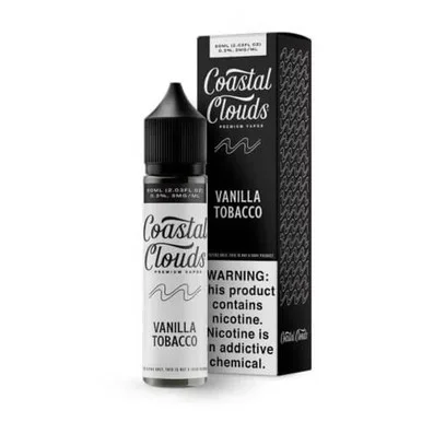 Coastal Clouds Vanilla Tobacco E-Liquid 60ml