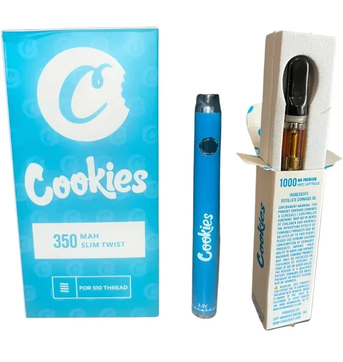 Cookies Fam Vape Kit HHC (HPP-C) Cartridge + 510 Filetage – 1ml – Jack Herer Flavour