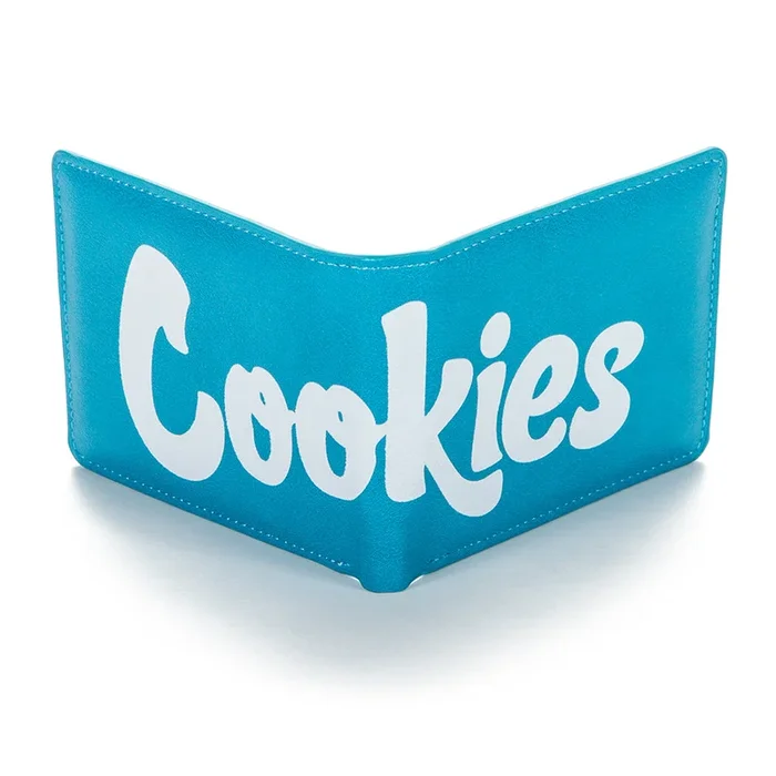 COOKIES TEXTURED FAUX LEATHER WALLET