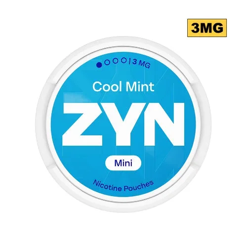 Cool Mint Mini 3mg – ZYN Nicotine Pouches
