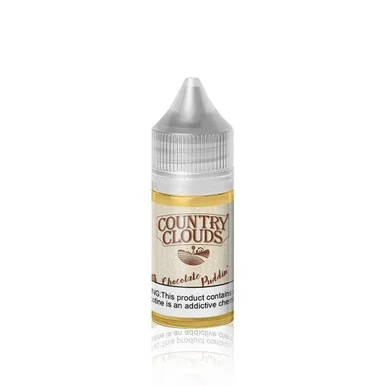 Country Clouds Salt E-Liquid – Chocolate Puddin’ – 30ml