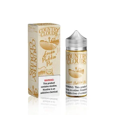 Country Clouds Salt E-Liquid – Lemon Puddin’ Pie – 30ml