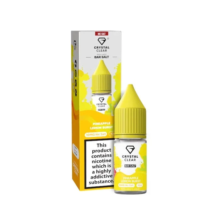 Crystal Clear Nic Salts – Pineapple Lemon Burst