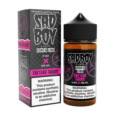 Custard Cookie E-Juice 100ML | SadBoy