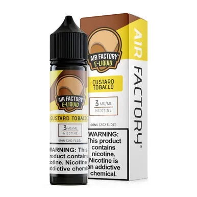 Custard Tobacco 60ml E-Juice | Air Factory