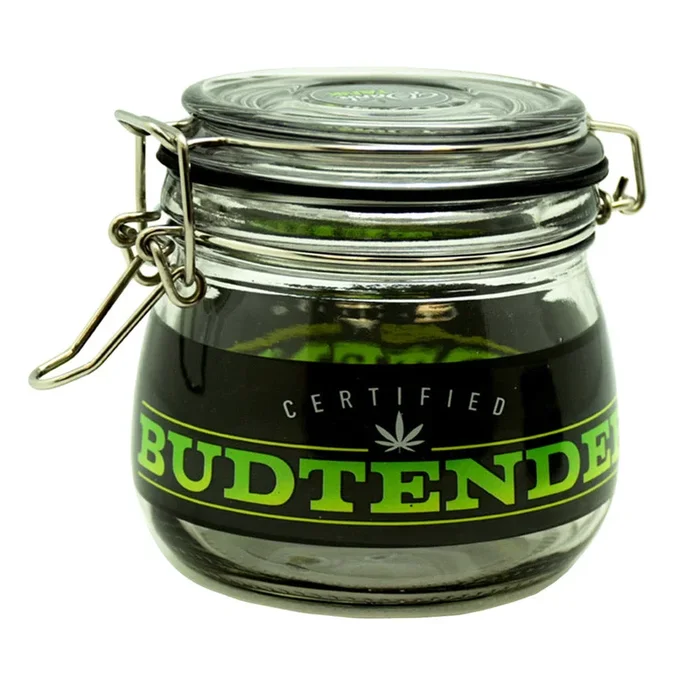 Dank Tank Airtight Glass Storage Jar – Budtender