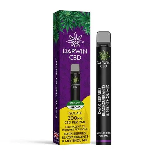 Dark Berries, Blackcurrants & Menthol Mix CBD Disposable