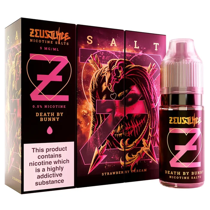 Death By Bunny Nicotine Salt By Zeus Juice 10ml