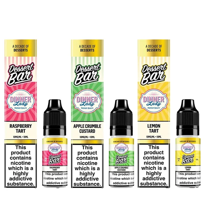 Dinner Lady – Desserts Bar Salts 10ml (10mg)