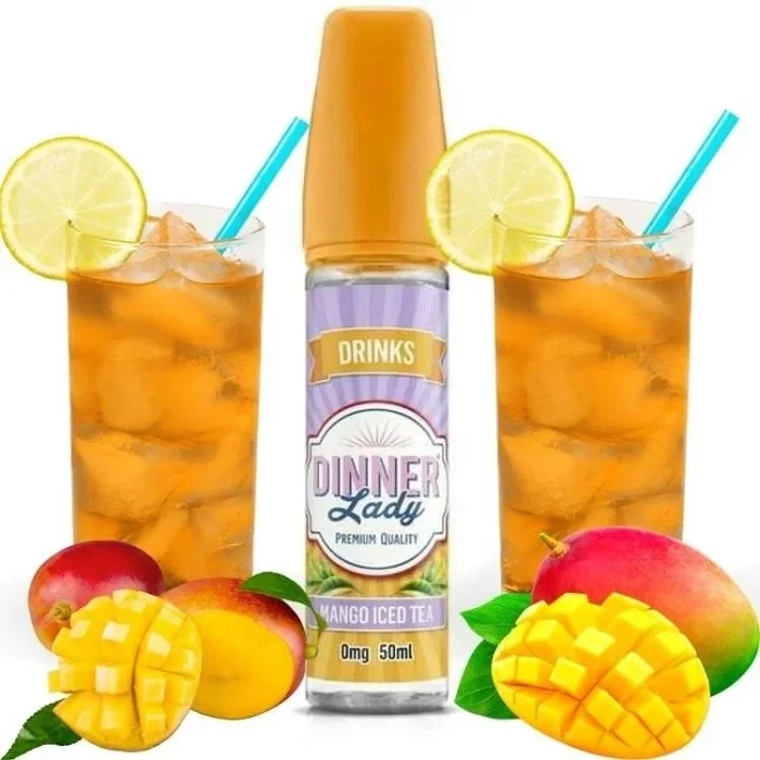Dinner Lady Mango Ice Tea Freebase E-Liquid