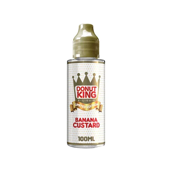 Donut King – Limited Edition 100ml Shortfill 0mg (70VG/30PG)