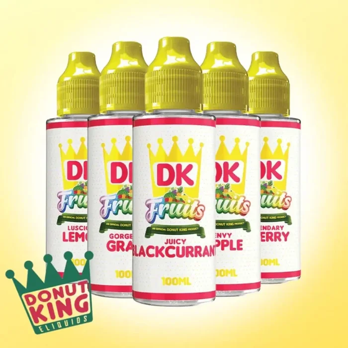 Donut king vape juice 100ml fruits e-liquid