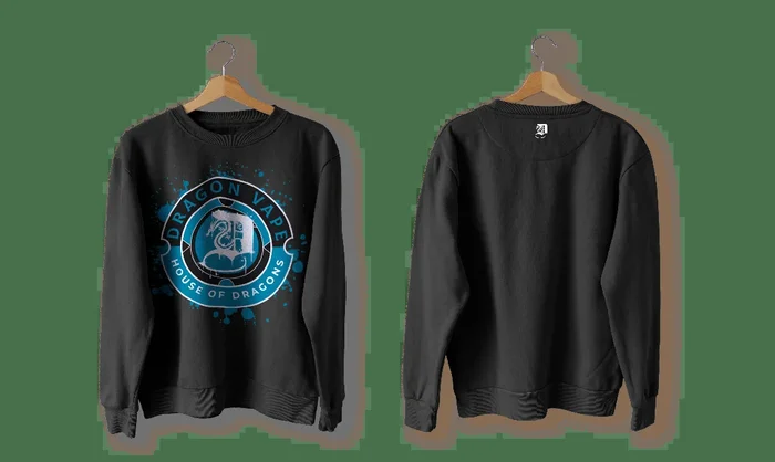 Dragon Vape Crest Crew Neck