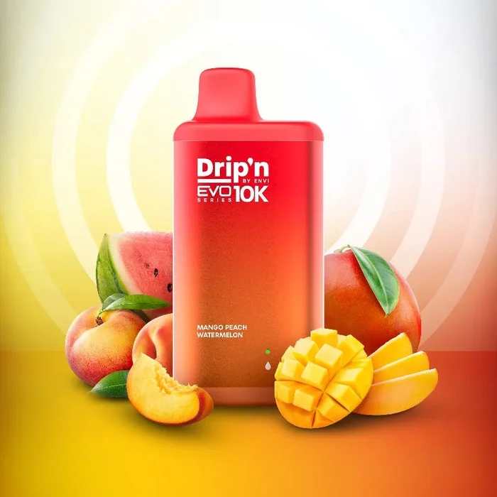Drip’n EVO 10K Mango Peach Watermelon Disposable Vape